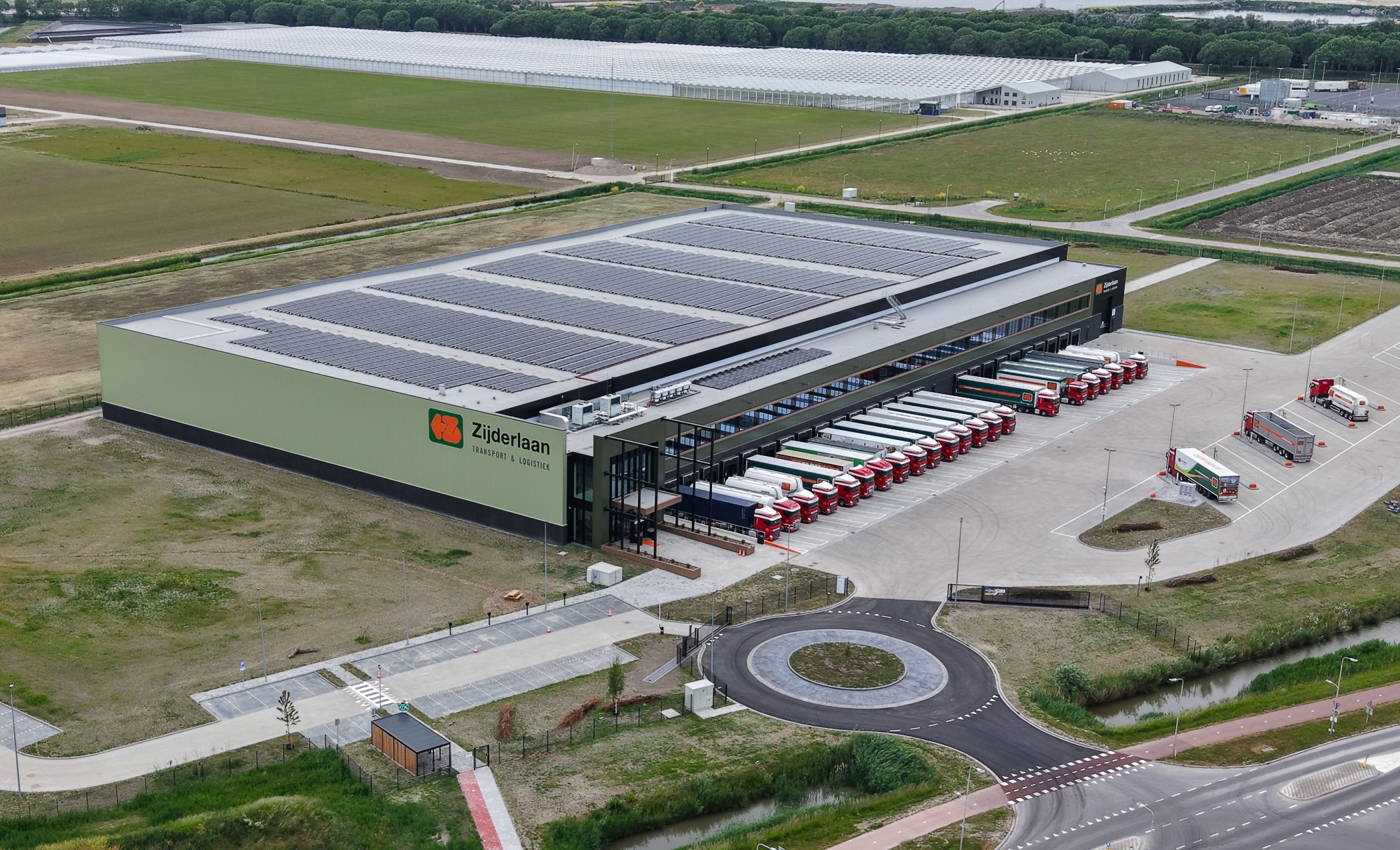 Zijderlaan 24 mei dronefoto transportplanning stukgoed